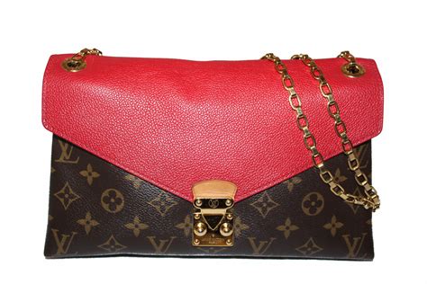 louis vuitton monogram red bag|authentic louis vuitton monogram bag.